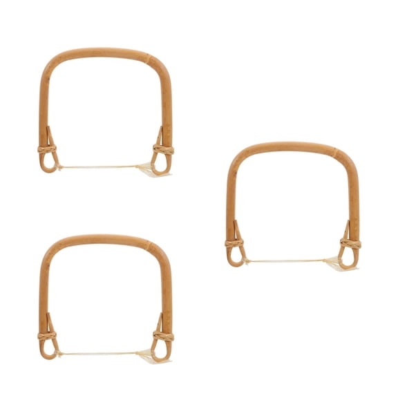 FOMIYES Rattan Metal Teapot Handle, Beige, Heat-Resistant, Easy to Replace, Enhances Aesthetic Appeal
