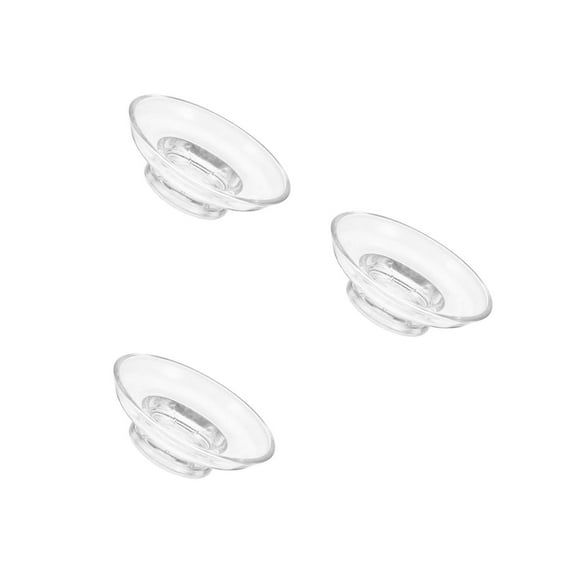 Raindrops 3pcs Replacement Glass Soap Dish Replacement Spare Soap Holder For Bathroom Vanities Countertops Kitchen Sink For Bathroom Vanities Countertops Kitchen Sinks