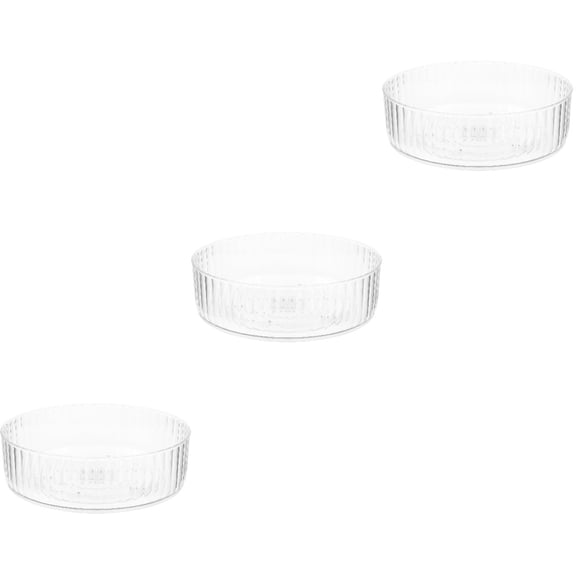 Raindrops 3-Piece Rotating Seasoning Organizer Set for Kitchen Countertop - Condiment Holder Spice Rack Storage