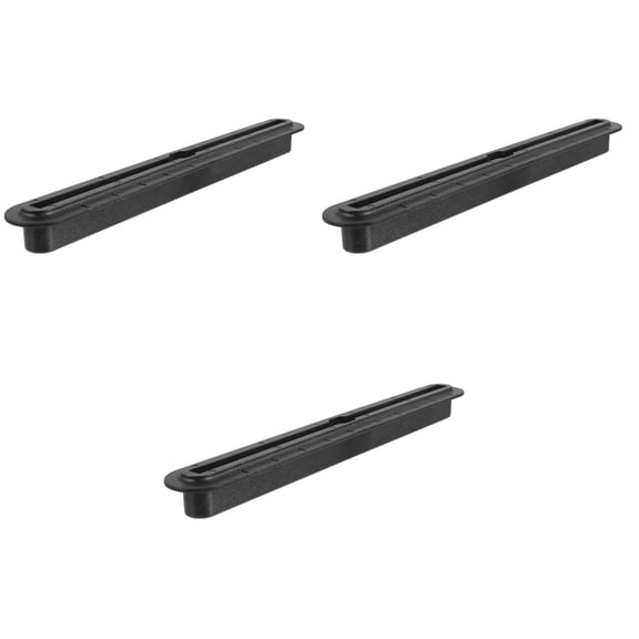 FOMIYES Sturdy PVC Surfboard Fin Box Easy Install for Paddleboard 3Pcs