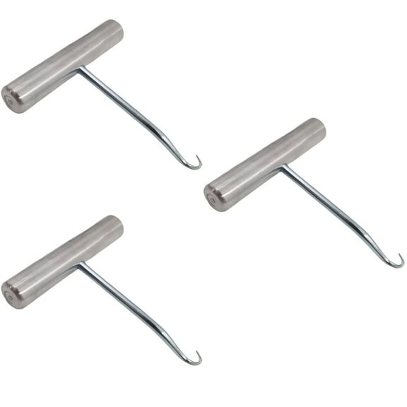 Raindrops 3pcs Tennis Racket Stringing Machine Racket String Puller Tennis Stringing Hook Tool