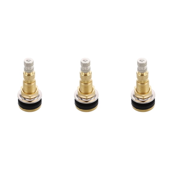 Raindrops 3pcs Tubeless Valve Stem Valve Stem Vehicle Tire Stem Agricultural Machinery Valve Stem Copper Tubeless Valve Stem for Agricultural Tractor