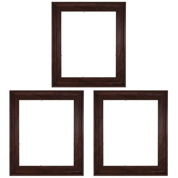 Raindrops 3pcs Wooden Canvas Frame Oil Painting Display Frame Picture Artwork Floating Frame