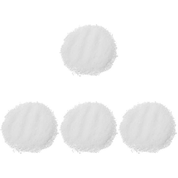 Raindrops 4 Bags Christmas Artificial Snowflake Fake Flakes Decorating