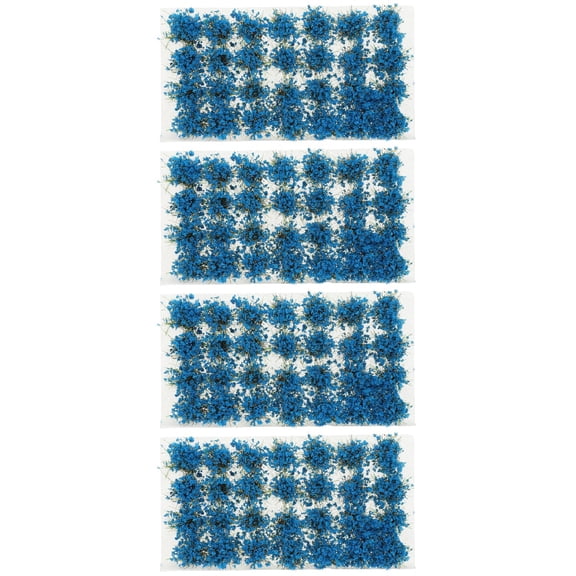 Raindrops 4 Boxes Delicate Imitation Fake Flower Cluster Ornaments Artificial Flowers Decors