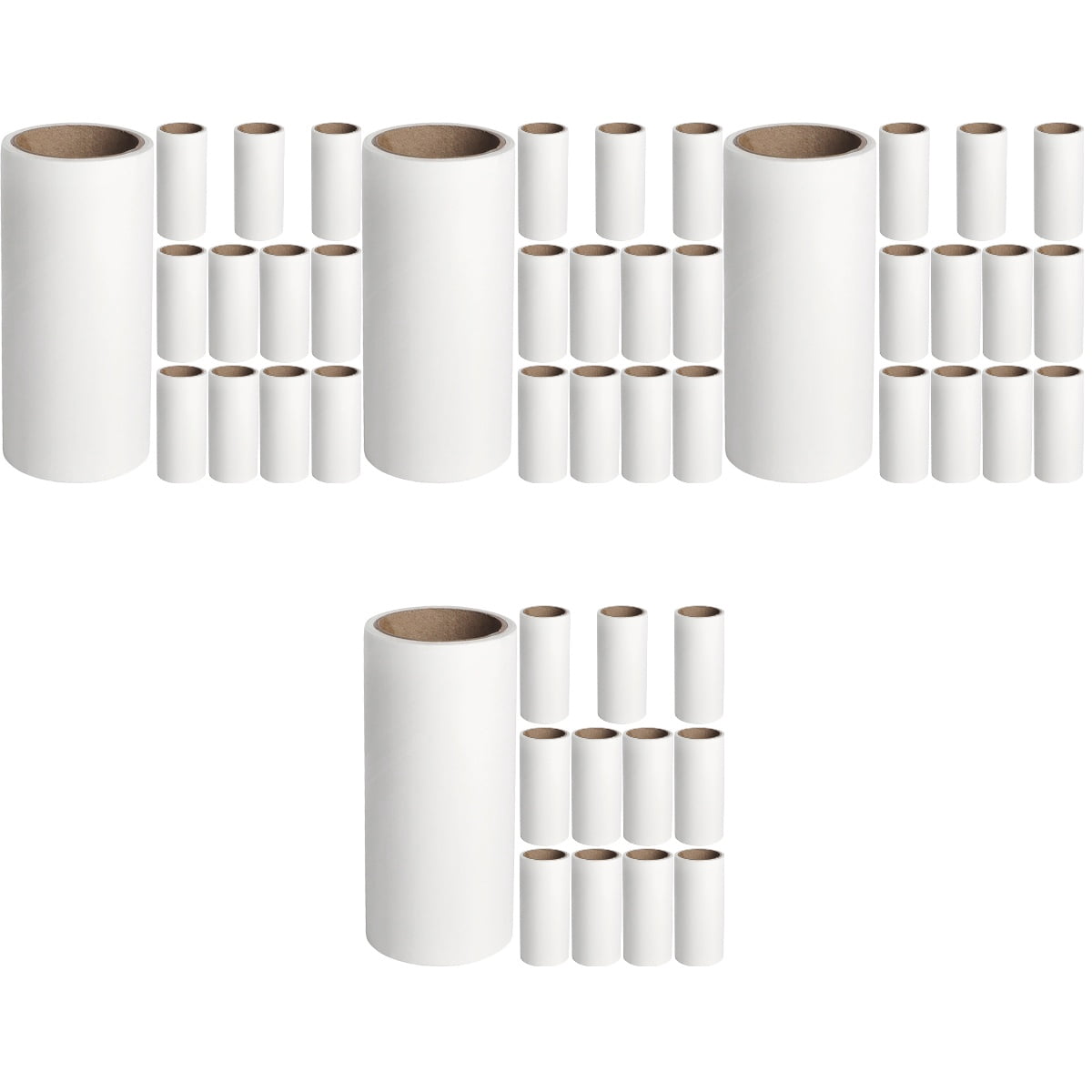 FOMIYES Pet Lint Roller, Lightweight and Durable, for Clothes, White, 48Pcs