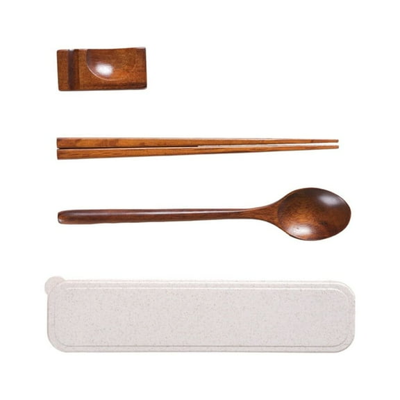 Raindrops  4 PCS Portable Tableware Set Chopstick Rest Banquet