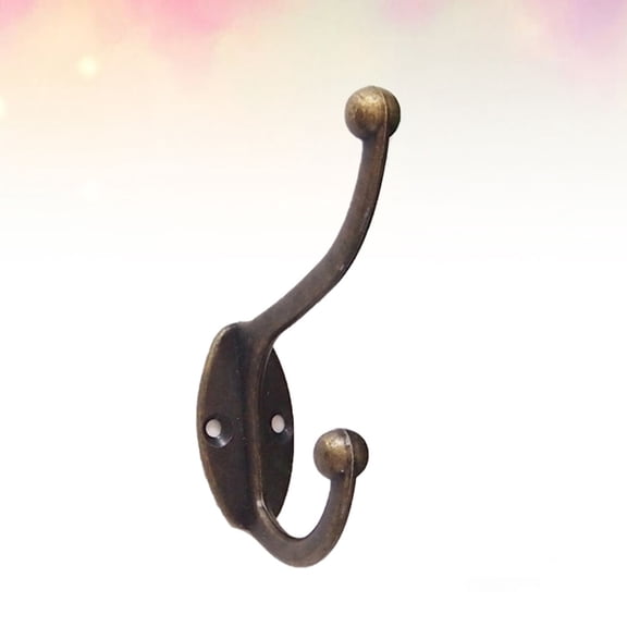 FOMIYES Wall Hanger Metal Clothes Hooks Easy Install Modern Style 4Pcs