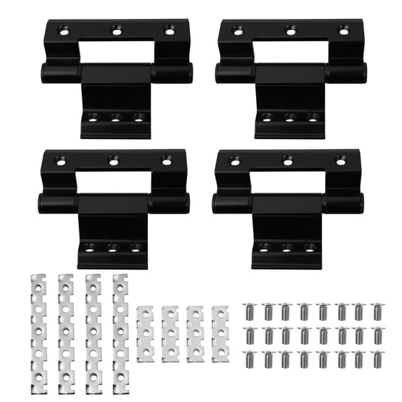 Raindrops 4 Pcs Broken Bridge Hinges Heavy Duty Weldable Cabinet