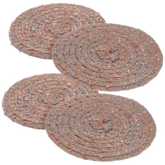 Raindrops  4 Pcs Coasters for Drinks Absorbent Dining Table Place Mats Coffee