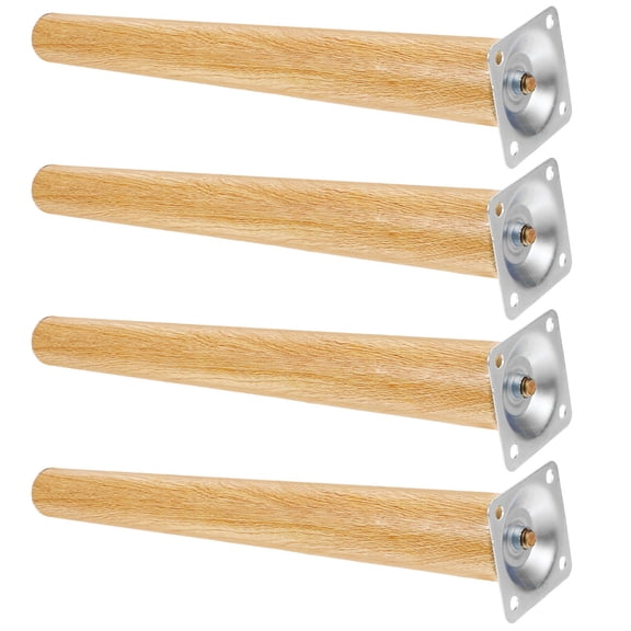 Raindrops 4-Pack Coffee Table Legs Set, Decorative Furniture Legs for Dining Tables and Home Accessories