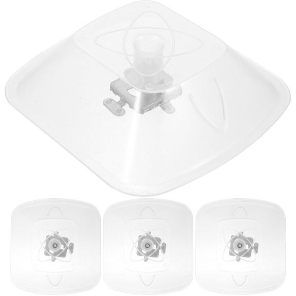 Raindrops 4Pcs White Oil Collecting Box for Range Hoods Engine Oil Collection Tray with Easy Installation