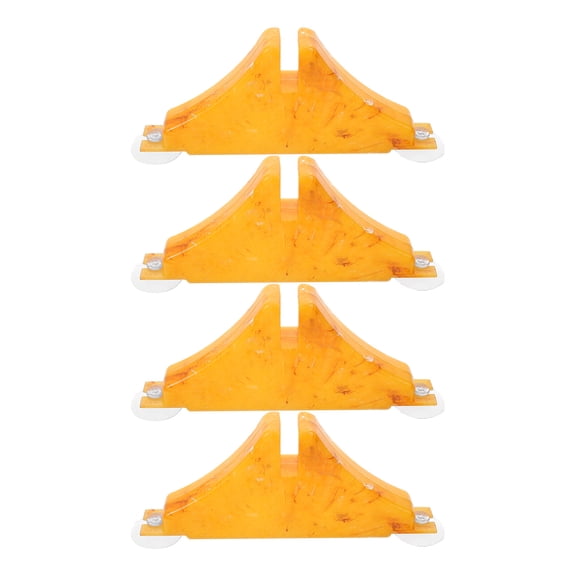 Raindrops  4 Pcs Fence Repair Kit Border for Beds Patio Base Fine Workmanship Holder