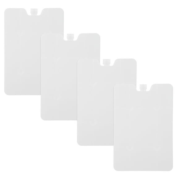 Raindrops 4 Pcs Freezer Ice Cooler Bags Crystal Box Travel Child