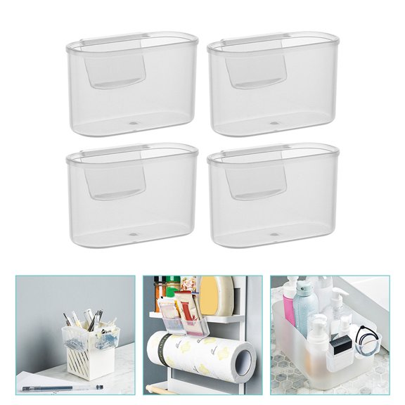 Raindrops  4 Pcs Fridge Containers Storage Box Separator Compartment