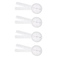 thumbnail image 1 of Raindrops 4 Pcs  Goniometer Protractor for Measurement Angle Protractor Ruler Plastic Angle Measuring Tool, 1 of 8