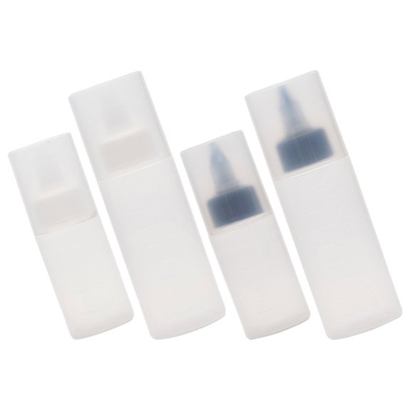 Raindrops Portable Sauce Container Black 1 Set 5.1X1.6X1.6In