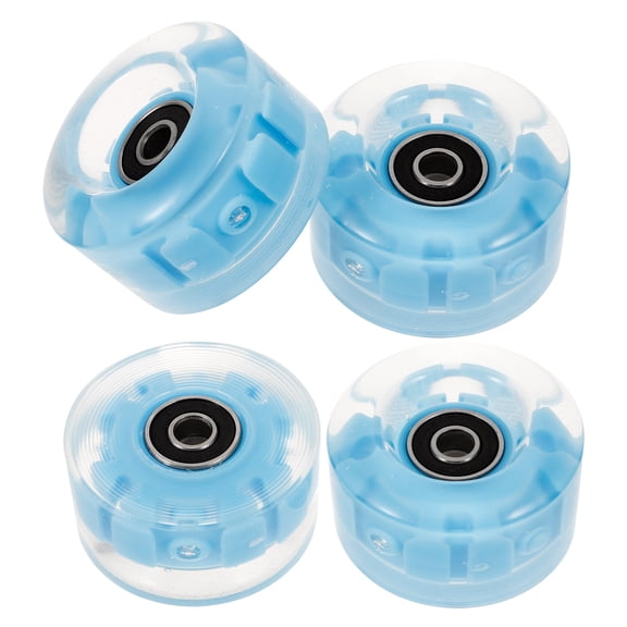 Raindrops  4 Pcs Inline Skate Replacement Wheels Skater Glitter Skates