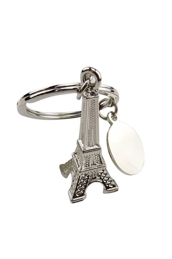 4 Pcs Key Rings Eiffel Tower Keychain Delicate Travel