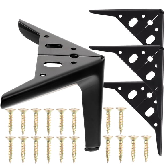 Raindrops  4 Pcs Legs Removable Metal Feet Stylish Furniture DIY Projects