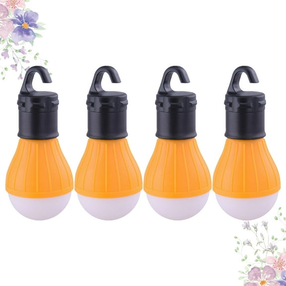 Raindrops  4 Pcs Light Tent Lights Mini Energy-saving Camping