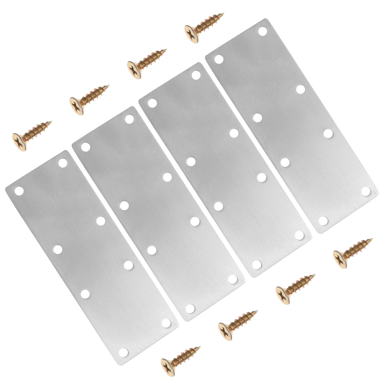 Loop Steel Bracket Raindrops 4 Pcs Metal Brackets for Wood Flat Loop Corner Clamps ...
