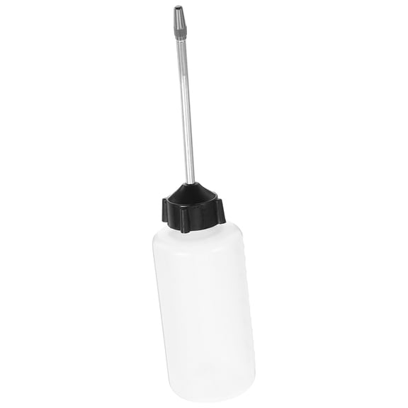 Raindrops 4-Pack Sewing Machine Oil Bottles with Precision Applicator Tips, White, 12x4.5x4.5 cm for Smooth Sewing Maintenance