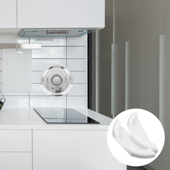 Raindrops  4 Pcs Organizing Organizer Cabinet Wall Mounted Pot Lid Rack