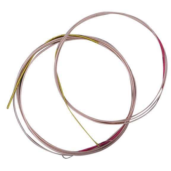 Raindrops Pipa Practice Strings Set of 4, Steel and Nylon Material, Clear Sound Quality for Traditional Chinese Instrument