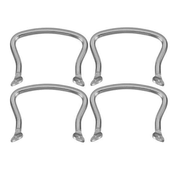 Raindrops 4 Pcs Removable Wok Handle Stainless Steel Frying