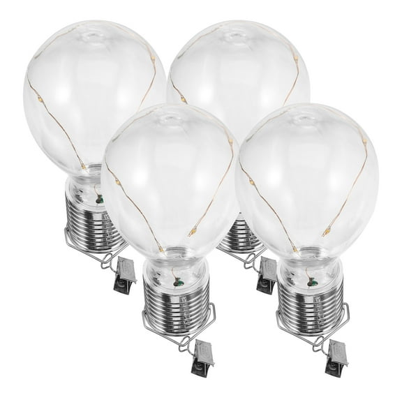 Raindrops 4 Pcs Solar Lights Outdoor LED Bulb Decorative Chandelier Unique Shape