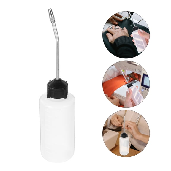 Raindrops 4 Pcs Spout with Sewing Machine Oiler 12.00X4.50X4.50CM White