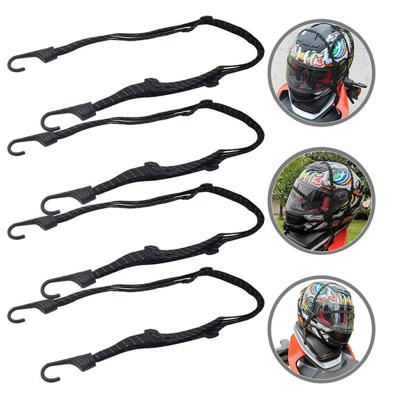 SHINYPASING Cargo Strap Bike Luggage Strap Adjustable 4Pcs