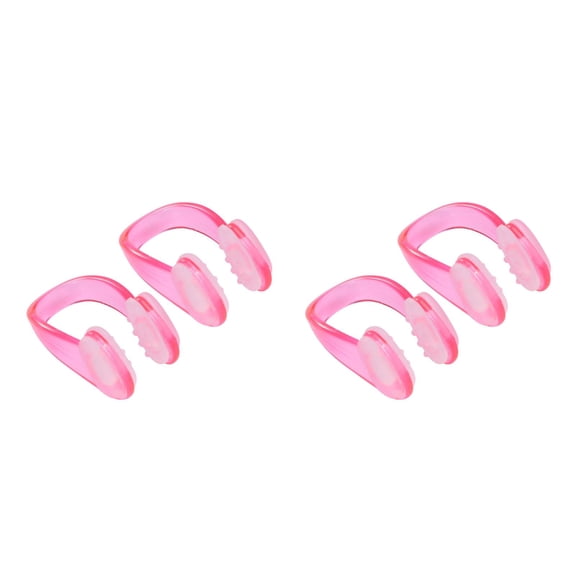 Raindrops 4 Pcs  Swimming Nose Clips, Silicone Nose Protectors, Swimming for (, 3. 5x2x1. 5CM )