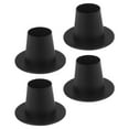 thumbnail image 1 of Raindrops  4 Pcs Table Candle Sticks Holder Decor Vintage Metal, 1 of 8