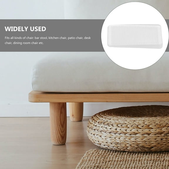 Raindrops  4 Pcs Table Mat Levelling for Installation Office Transparent