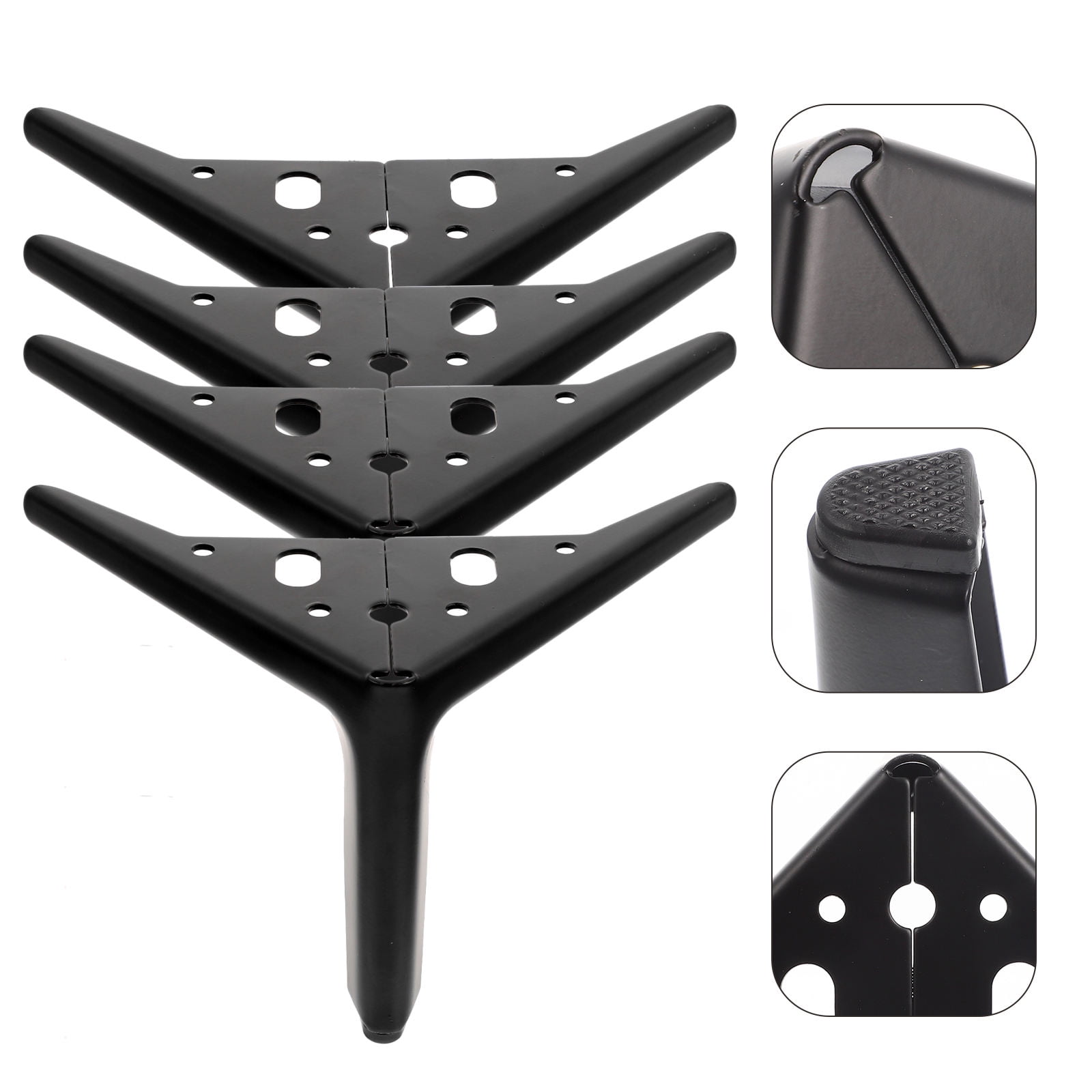Raindrops 4 Pcs Triangle Furniture Legs Feet Adjustable Universal ...