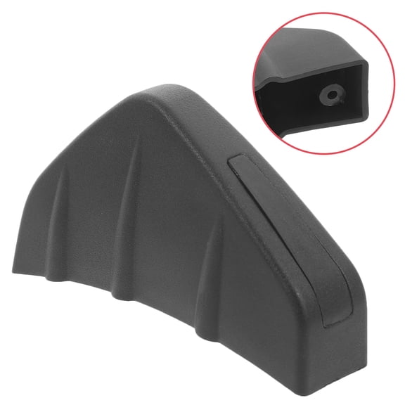 Raindrops 4 Pcs Universal Accessories Rear Spoiler for Bumper Spoilers Cars Black