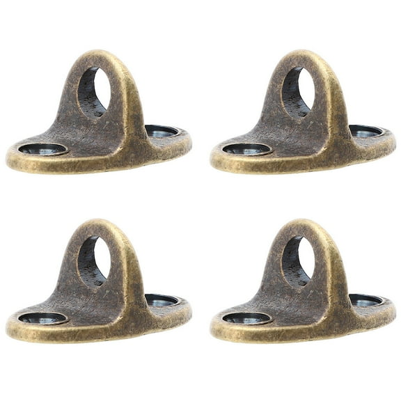 Raindrops  4 Pcs Windproof Hook Support Base Copper Hooks Wall Hanger Drywall
