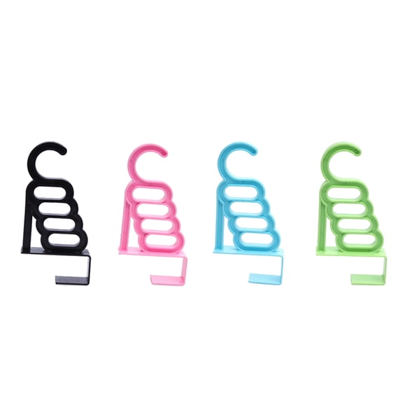 Raindrops 4 Pcs over Door Hanger Multi-purpose Hook Four Holes Design