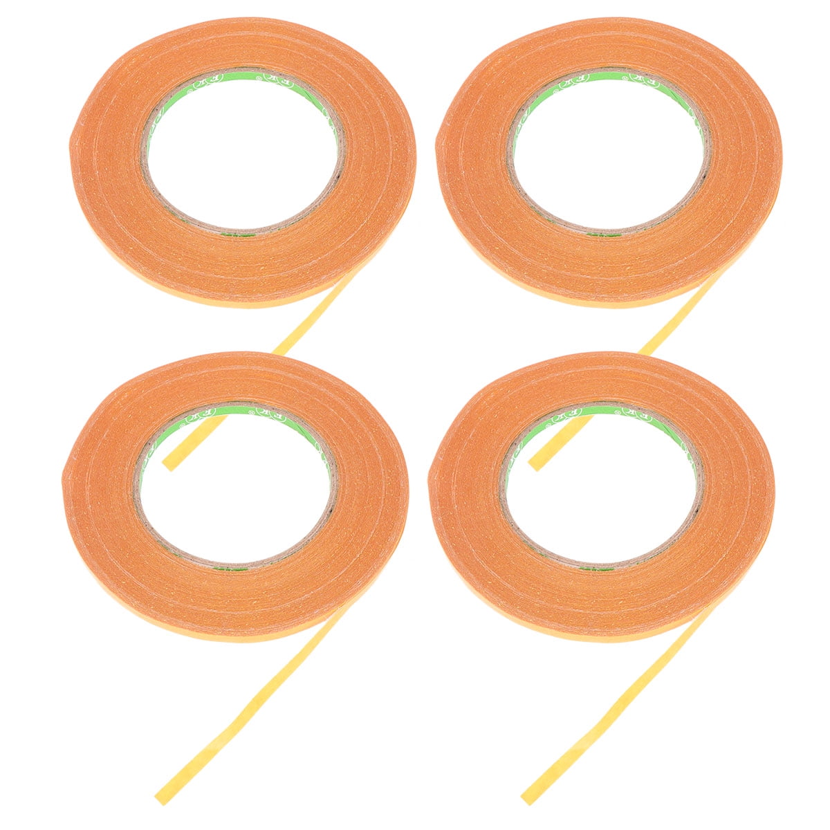 Raindrops 4 Rolls Heavy Duty Double Sided Adhesive Carpet Tape Yellow Painter's Tape for Home and Office