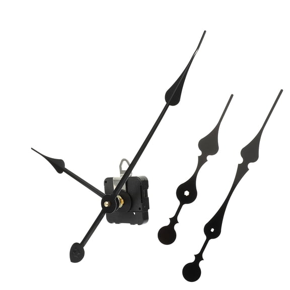 Raindrops 4 Sets Decorative Clock Hands and Mechanism Replacement Parts for Clock Repair and Craft Projects