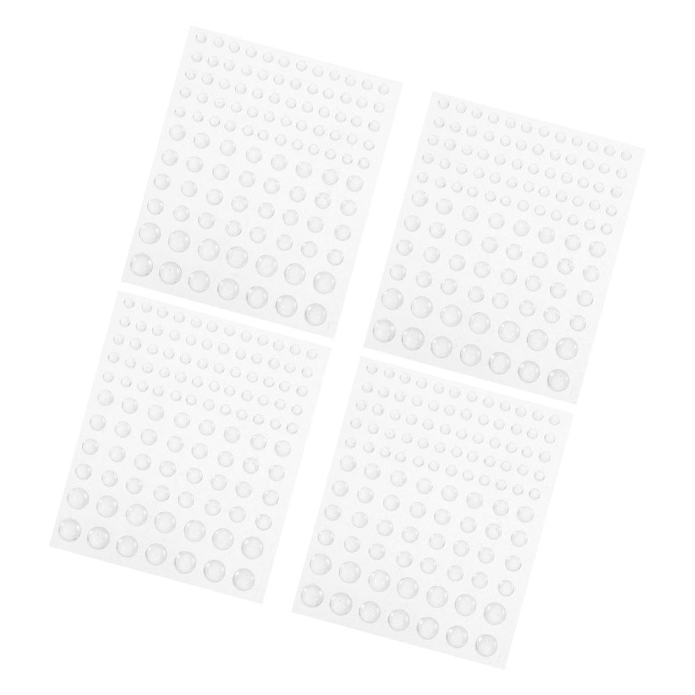 Raindrops Stickers 4 Sheets Decorative Water Drop Stickers for ...
