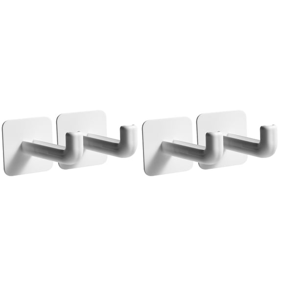 Raindrops 4 pcs  Clothes Hanger Storage Racks Punch-free Wall Mounted Hanger Organizer