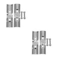 thumbnail image 1 of Raindrops Stainless Steel Fence and Rail Connectors - Pipe Clamps for Home, Garden, and Outdoor Use Secure and Versatile, 1 of 8