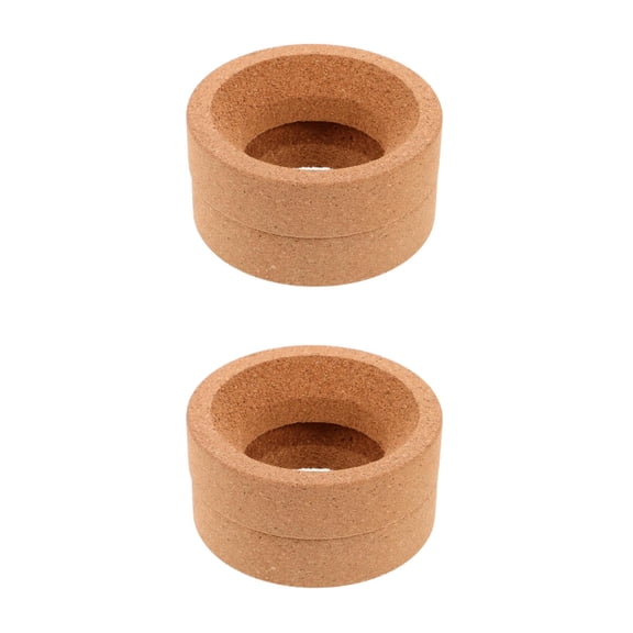 Raindrops Khaki Round Bottom Flask Holder with Cork Stand for Secure Lab Flask Support and Stability