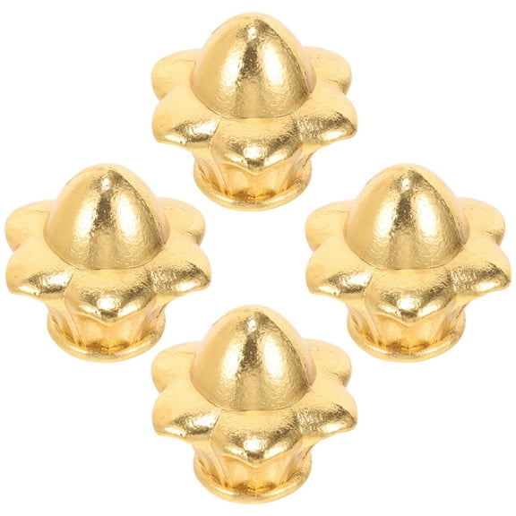 Raindrops 4 pcs Lamp Finials Caps Table Lamp Finials Knob Decorative Floor Lamp Finials for Desk Lamp