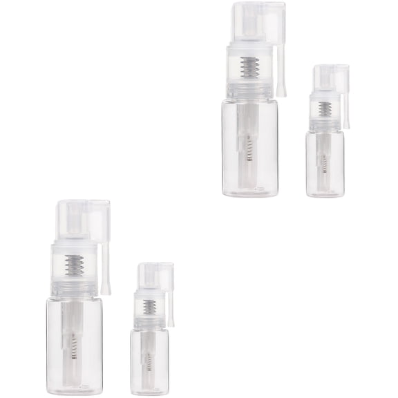 Raindrops 4 pcs Portable Empty Oral Sprayer Refillable Nasal Spray Bottles Fine Mister Spray Bottles