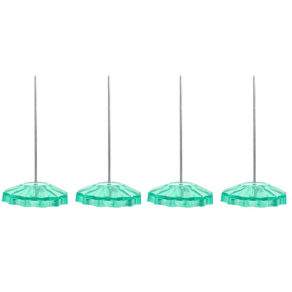 Raindrops 4-Pack Tall Photo and Note Holders with Fork Base, Paper Menu Stands for Desk or Table Display