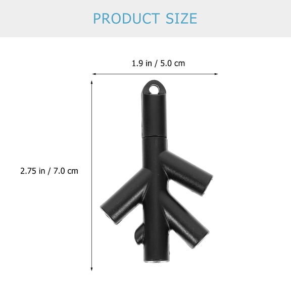 Raindrops 4 -way Headphone Extension Audio Splitter for Headphones Adapter